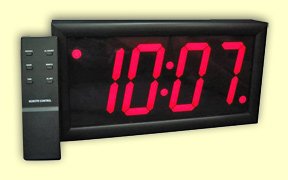 Digital Clock with 4 inch Numerals
