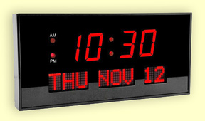 LED Digital Clock with date and time